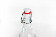 Load image into Gallery viewer, Flip Top Glass Bottles - Pack of Six 6 with Rubber Funnel