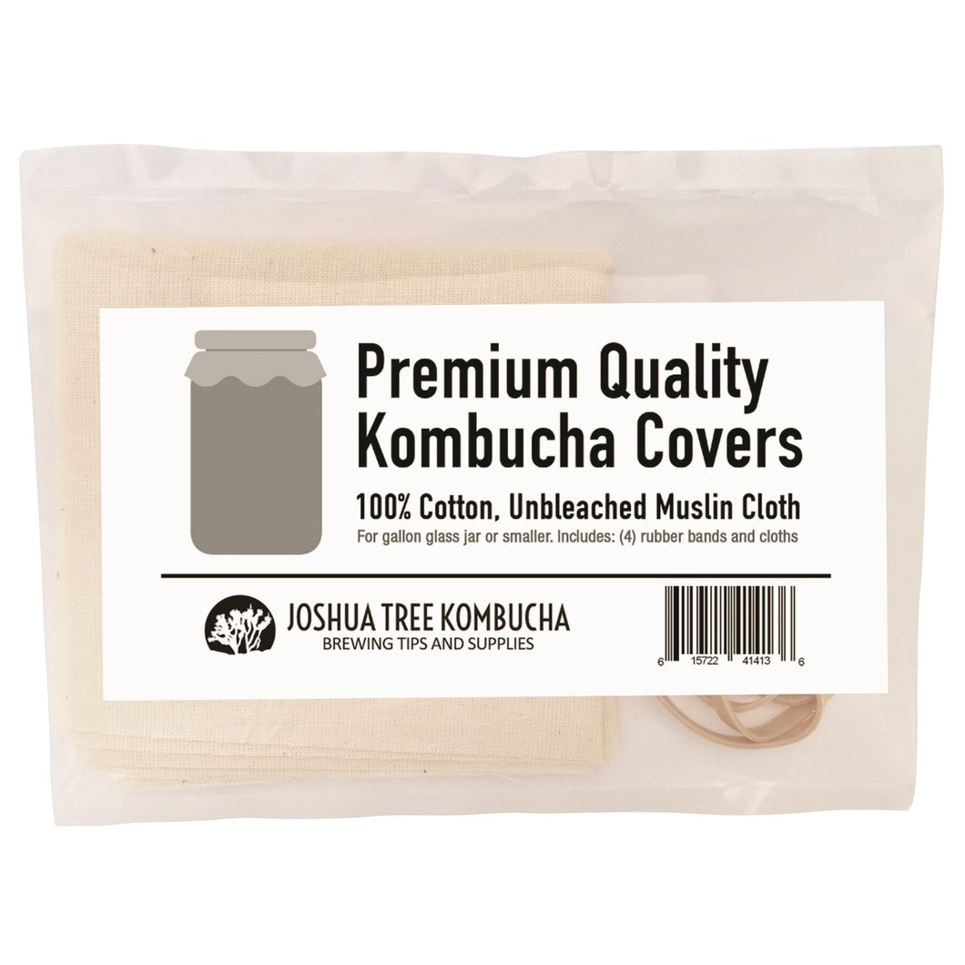 4-Pack of Premium Quality Kombucha Fermenting Covers